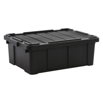Iris Powerbox Opbergbox - 43L - 100% Recycled Kunststof - Zwart