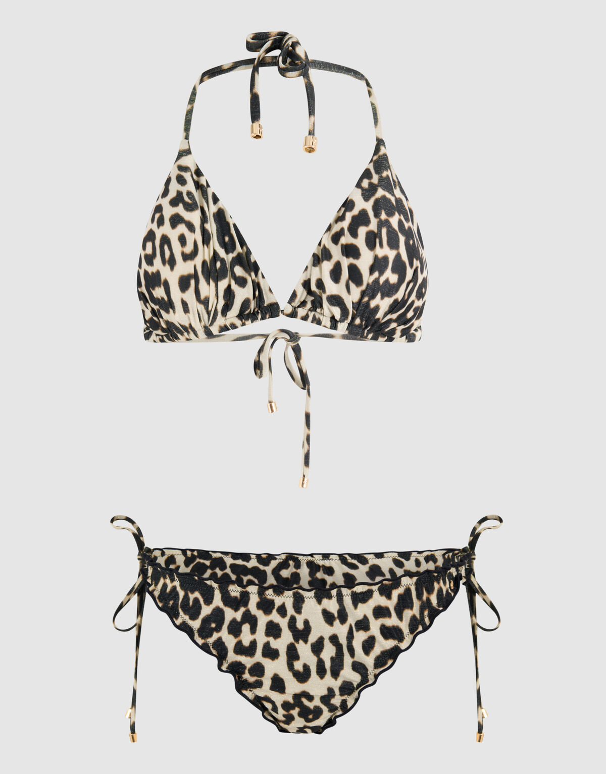 Leopard Bikini Broekje Bruin