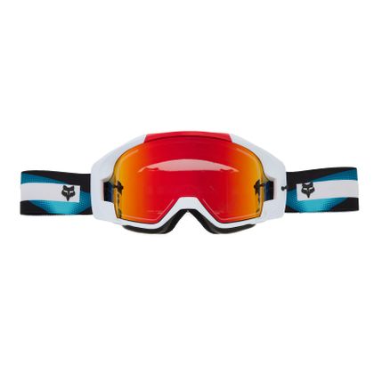 Masque cross Fox VUE - WITHERED - IRIDIUM 2024 - Noir / Blanc
