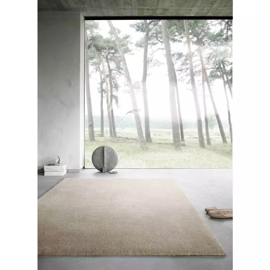 Wecon home basics Hochflorteppich Emilia beige