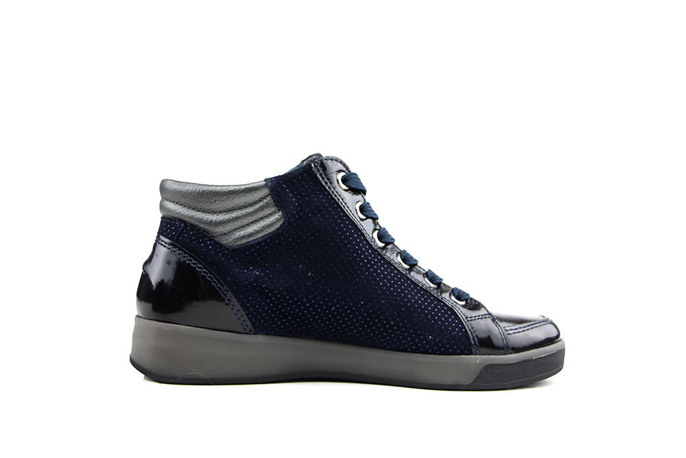 Ara Hoge Sneaker Blau Puntikid