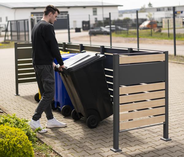 Westmann Mülltonnenverkleidung Planum 5er