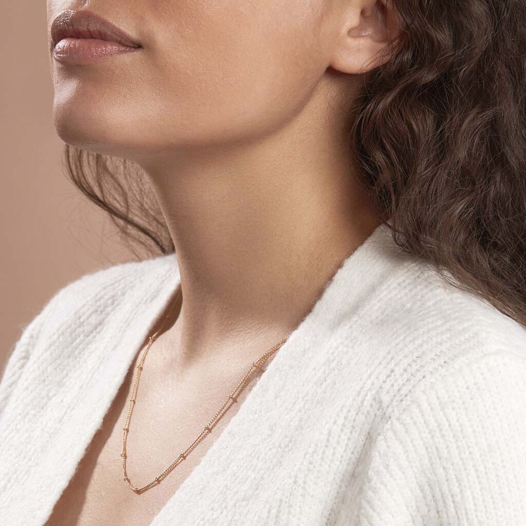 Collier Liza Plaqué Or Jaune