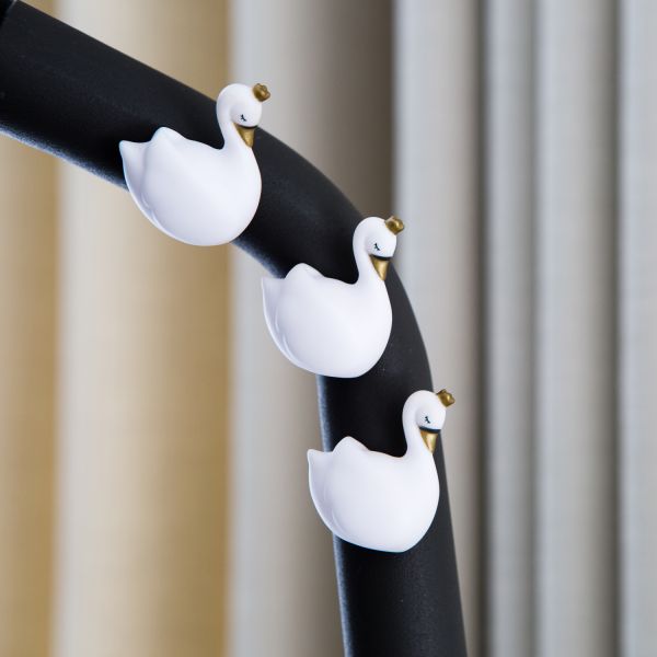 Atelier Pierre Dame Blanche Magneetjes Peach 4 Stuks
