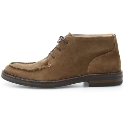 Herren-Schnürboot Rauleder, Taupe
