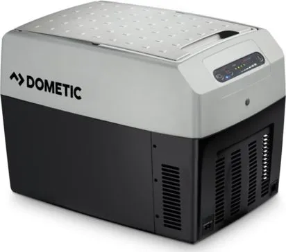 Dometic TropiCool TCX 14 - Transportabelt køleskab - bredde: 30.3 cm - dybde: 45 cm - højde: 32.8 cm - 15 liter - Klasse E - grå
