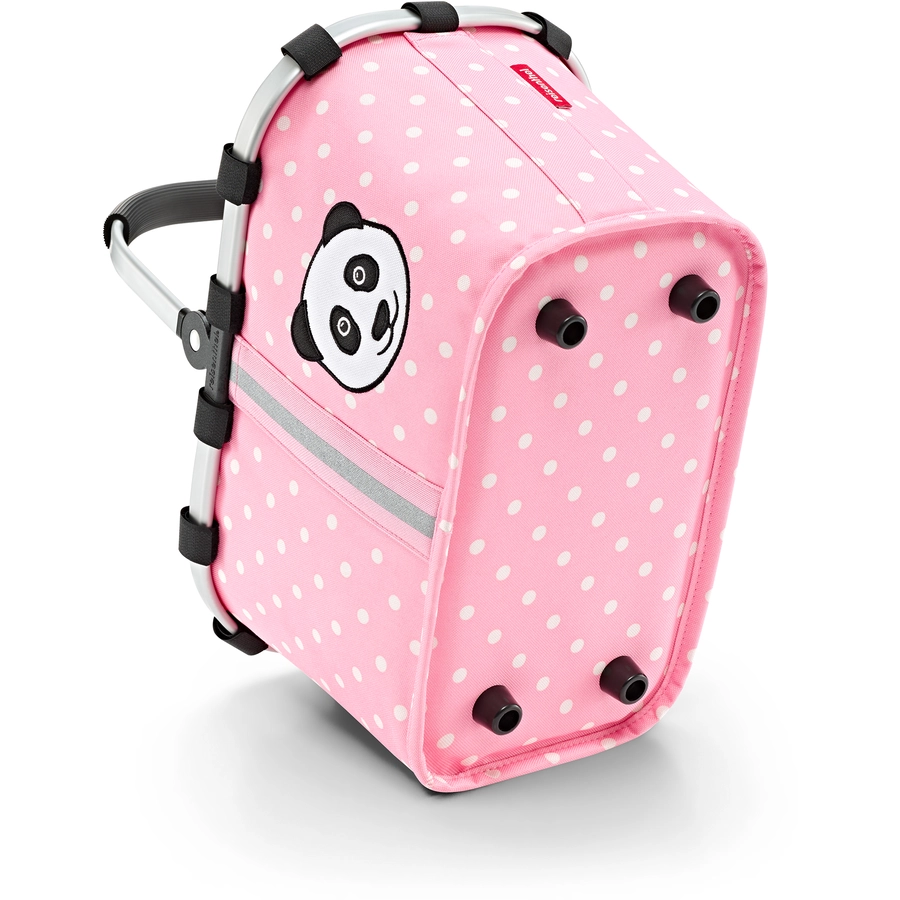 reisenthel® carrybag XS kids panda, dots pink