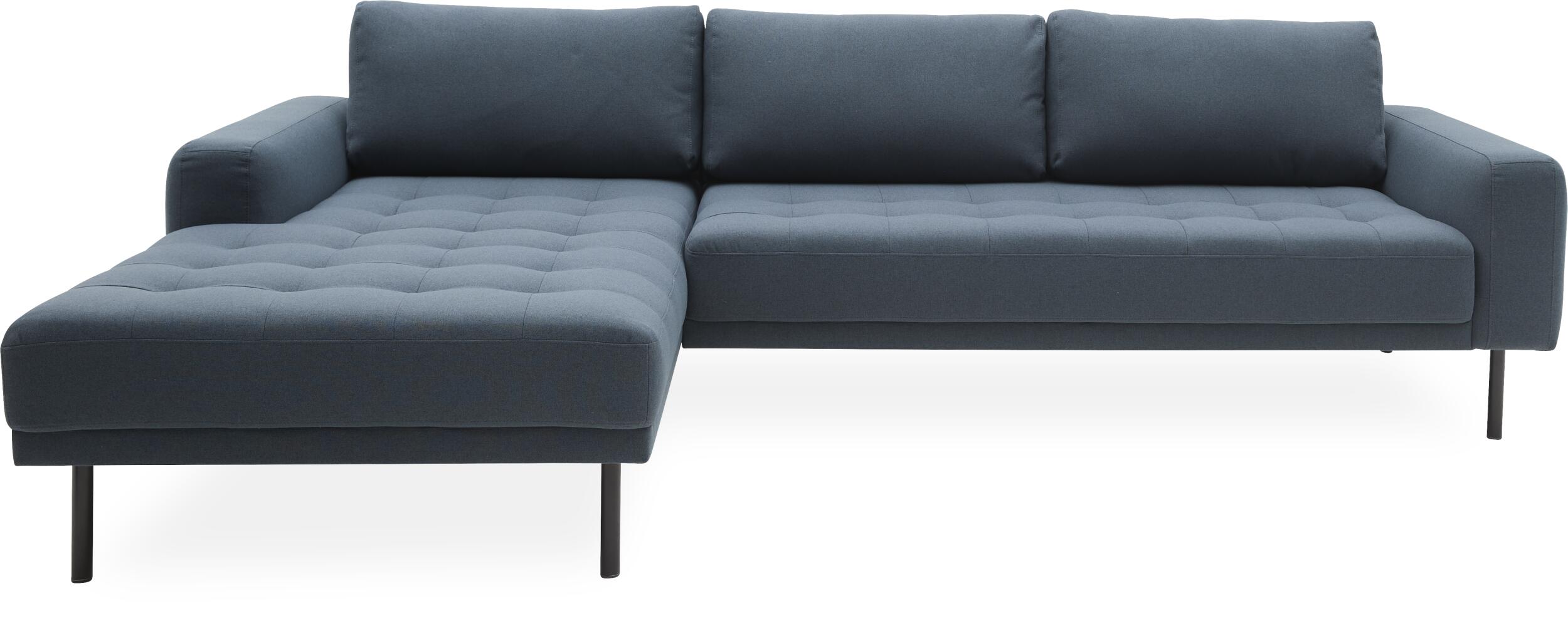 Halfdan venstrevendt sofa med chaiselong