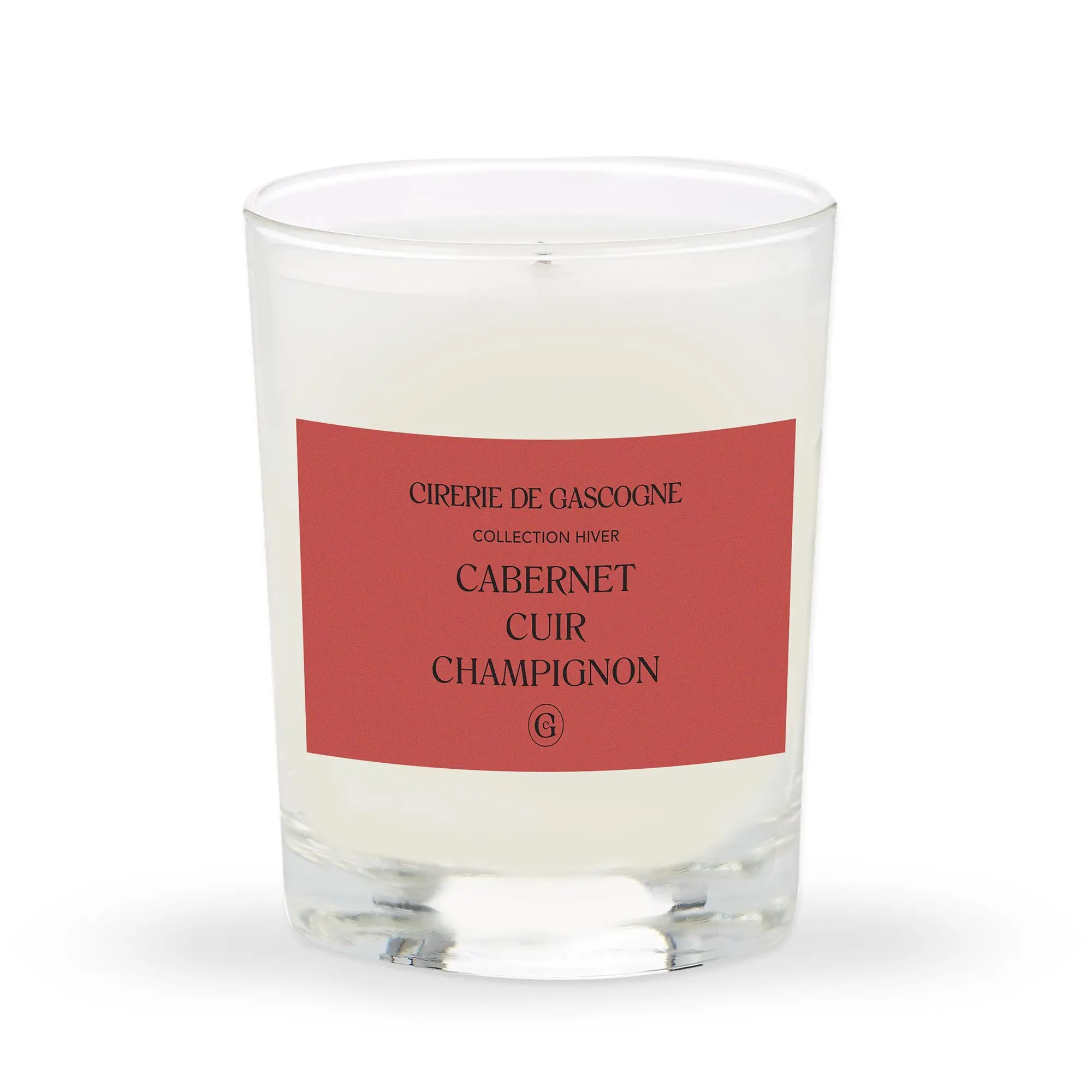 Cirerie de Gascogne - Bougie parfumée Cabernet - cuir -champignon Bougie parfumée 180gr- Nouveautés