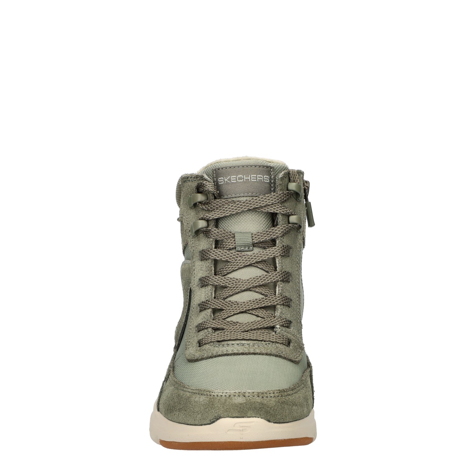 Glacial Ultra dames veterboot Skechers Groen