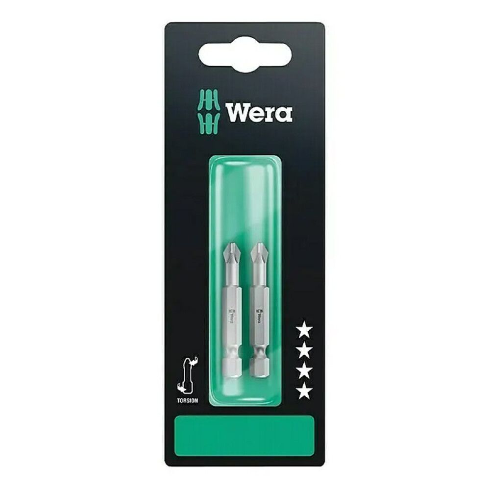 BITS WERA PH2 50MM 2STK