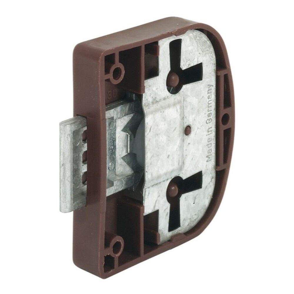 LÅS STABILIT UTENPÅLIGGENDE 30 MM BRUN