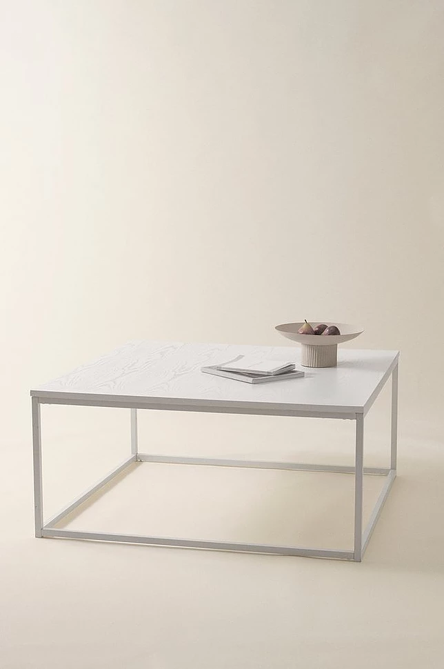 LYCKAN sofabord 100x100 cm - høyde 45 cm