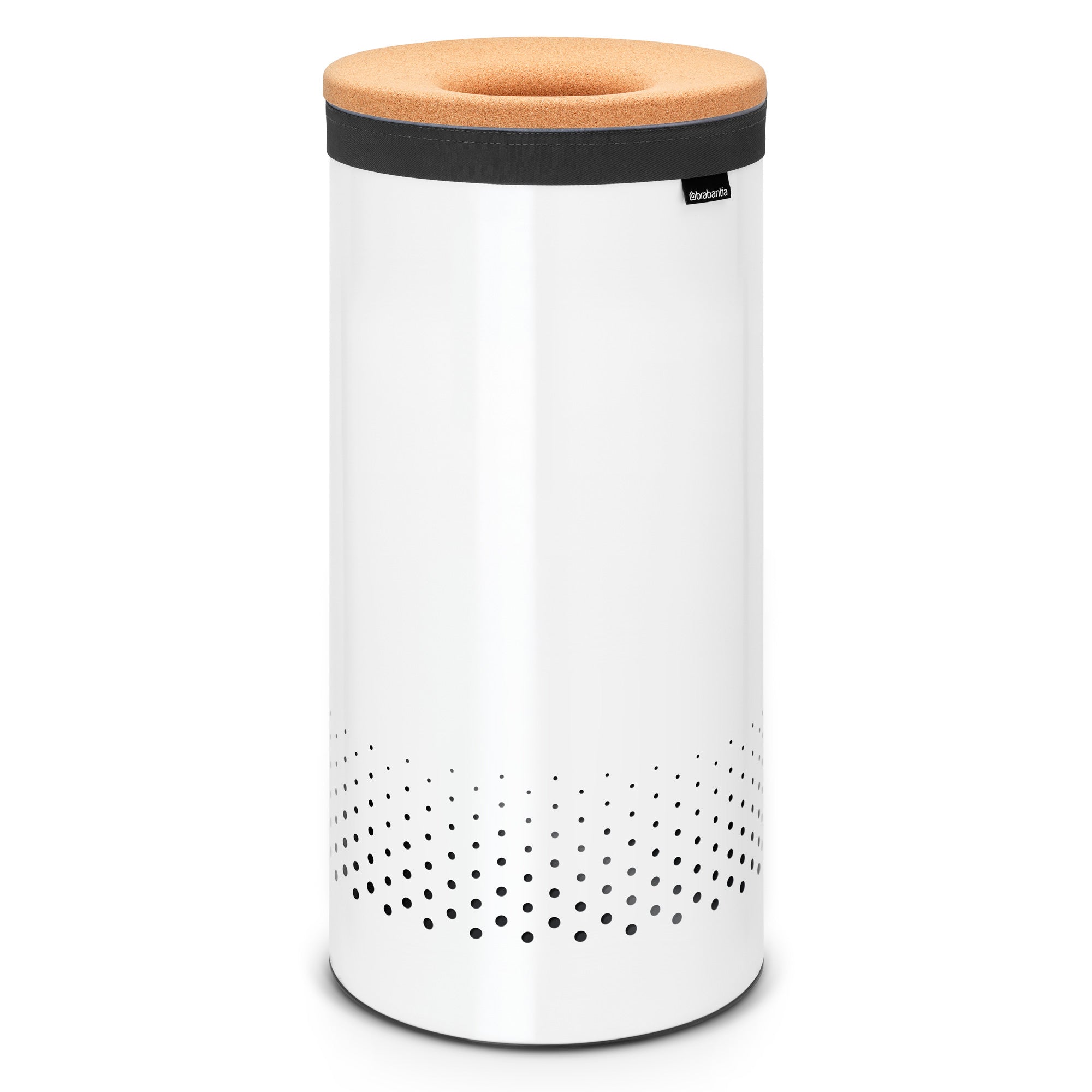 Brabantia Wasbox 35 L - Wit / Kurk