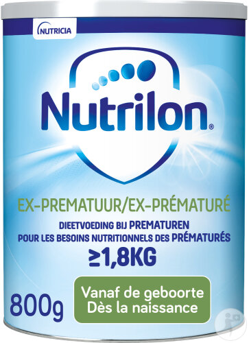 Nutrilon Ex-Prématuré Lait Bébé Dès La Naissance Lait En Poudre Boîte 800g