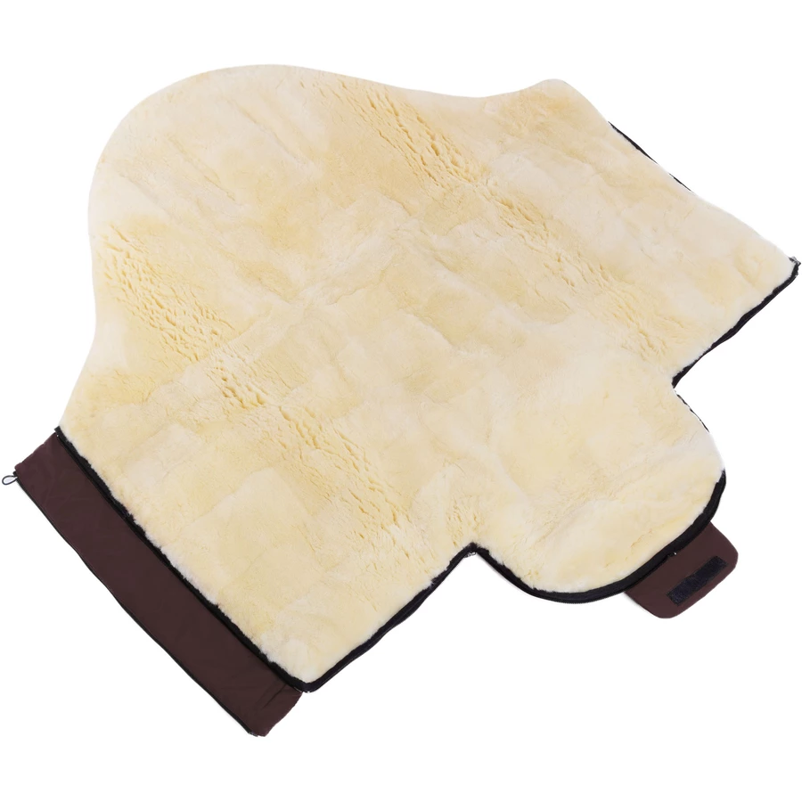 Werner Christ Baby Lammfellfußsack TULA VARIO chocolate