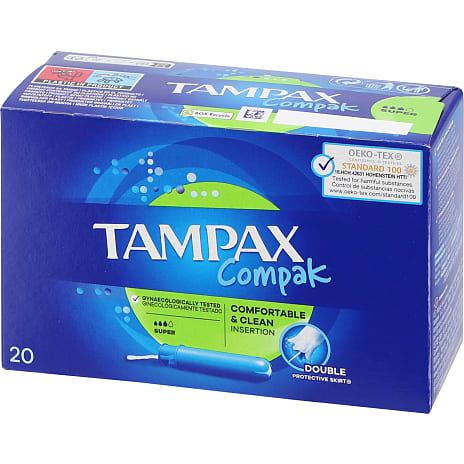 Tamponer m. indføringshylster super sugeevne