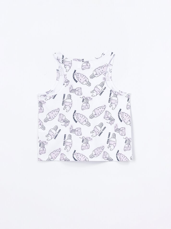 Conjunto com 4 regatas sortidas - Oceano