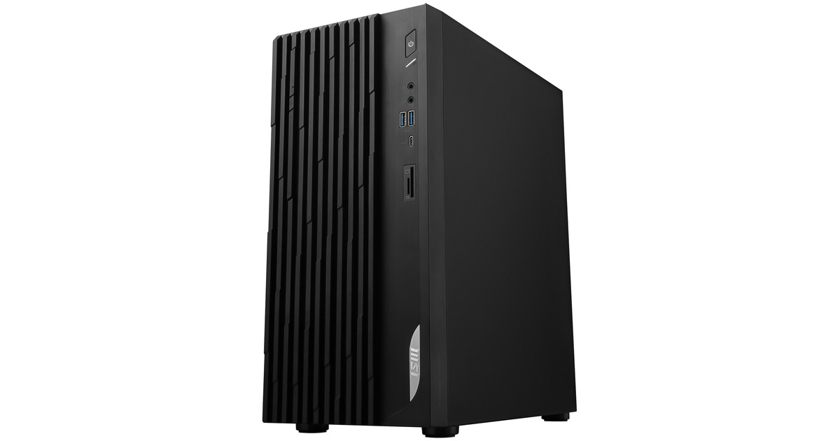 MSIPro DP180 14A-825EU pc-systeem  (Zwart | Core i5-14400 | UHD Graphics 730 | 8 GB | 512 GB SSD)
