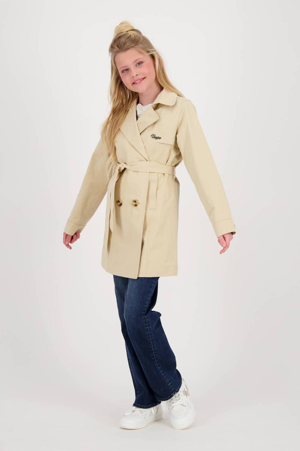 Vingino trenchcoat zomer Tuva beige