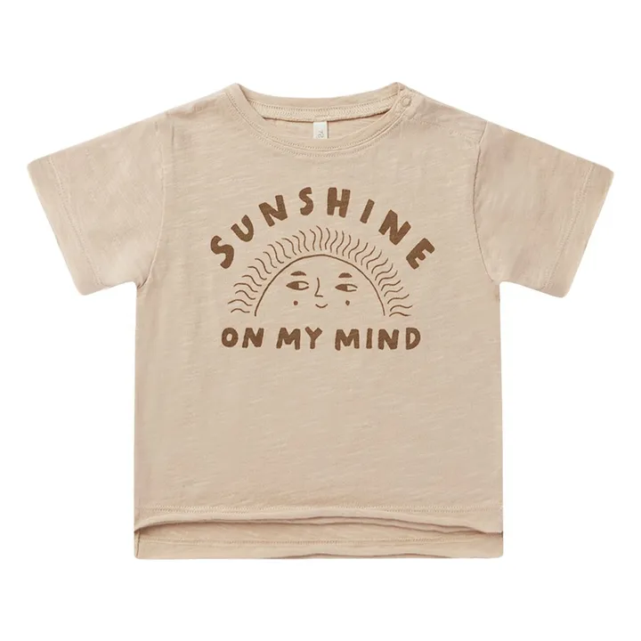 Rylee + Cru T-Shirt Sunshine On My Mind | Grège