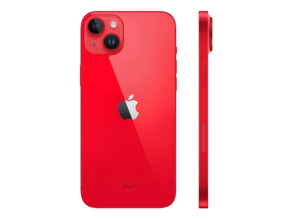 Apple iPhone 14 Plus - (PRODUCT) RED - 5G smartphone - dual-SIM / Intern hukommelse 128 GB - OLED-skærm - 6.7