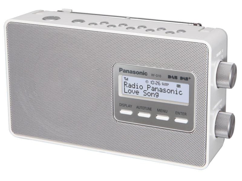 Panasonic DAB  Radio RF-D10EG Weiss DAB/DAB -Radio