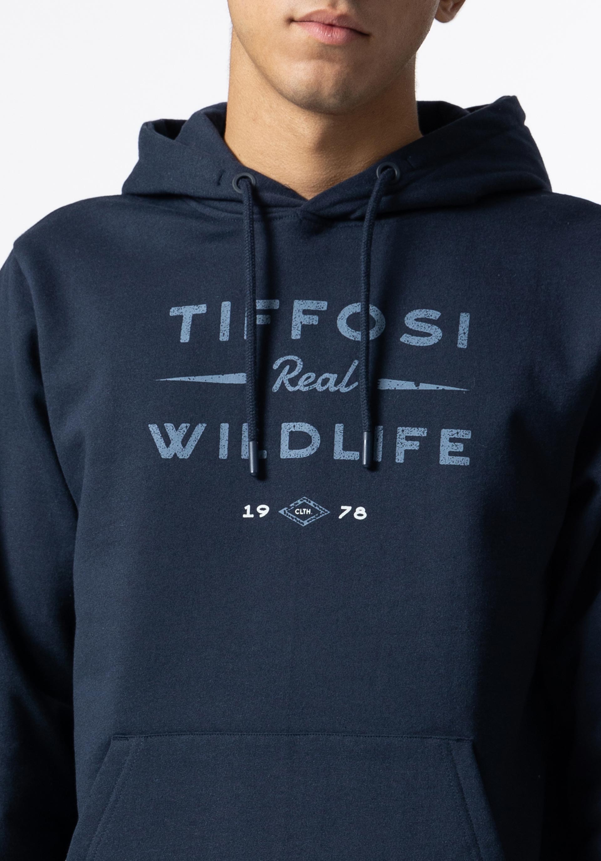 Hoodie com Estampado Frontal