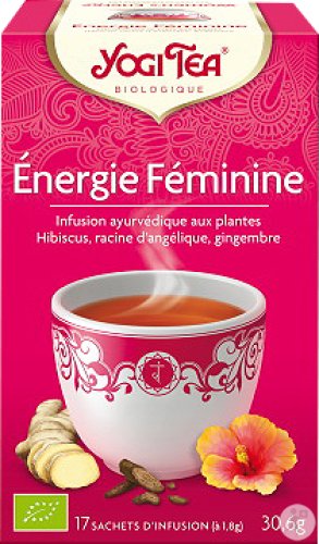 Yogi Tea Énergie Féminine Bio 17 Sachets Infusion