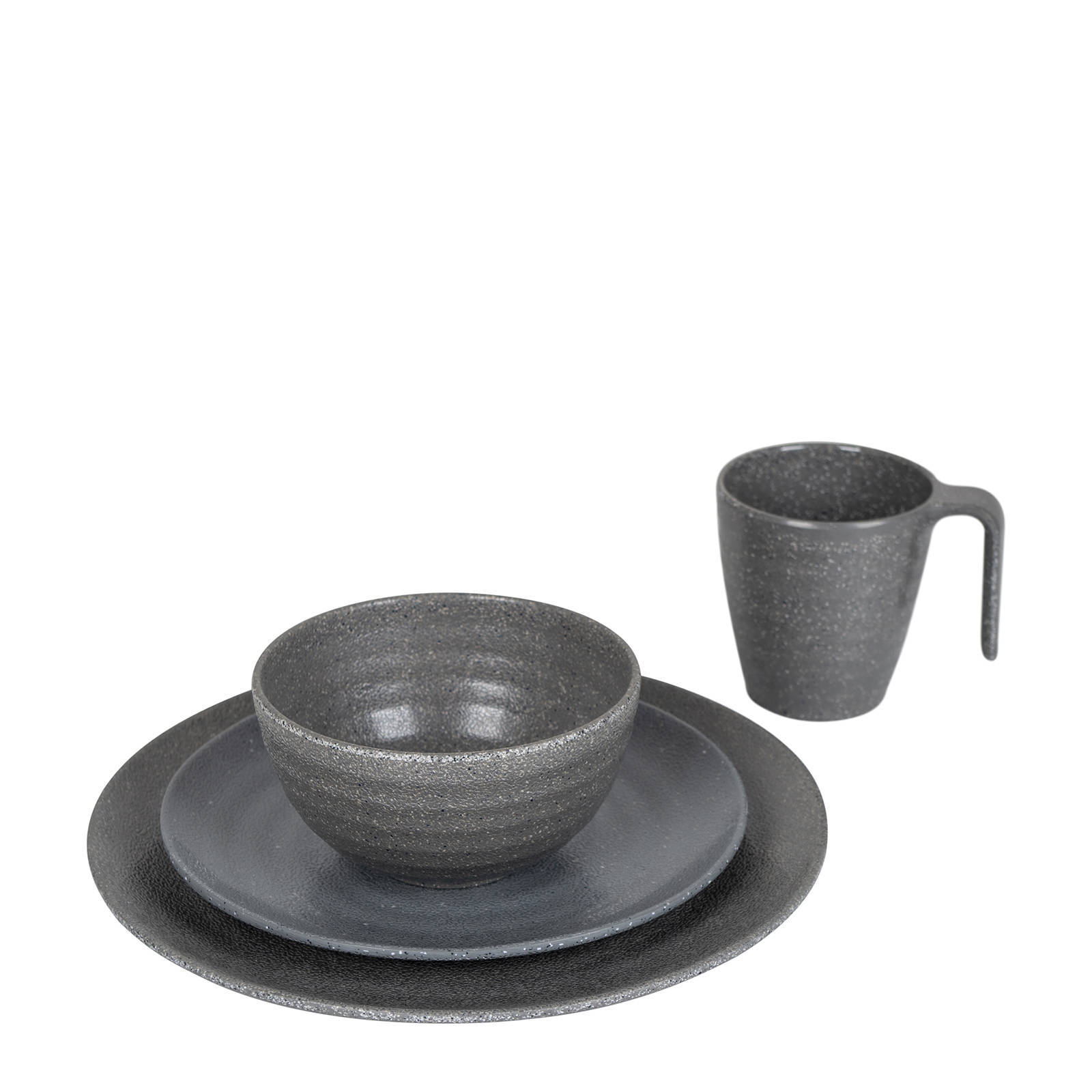 Bo-Camp servies Stone (16-delig)