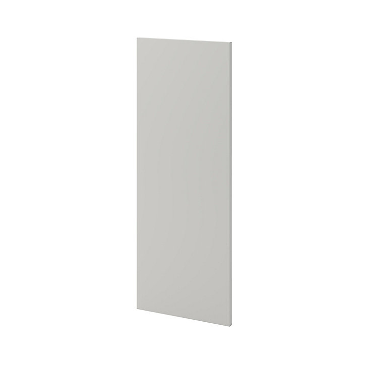 Joue de finition caisson haut Goodhome Garcinia ciment H. 96 cm x l. 36 cm x Ep. 18 mm