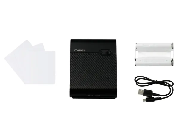 Canon SELPHY Square QX10 - Printer - farve - farvesublimering - 72 x 85 mm op til 0.7 min./side (farve) - Wi-Fi - sort