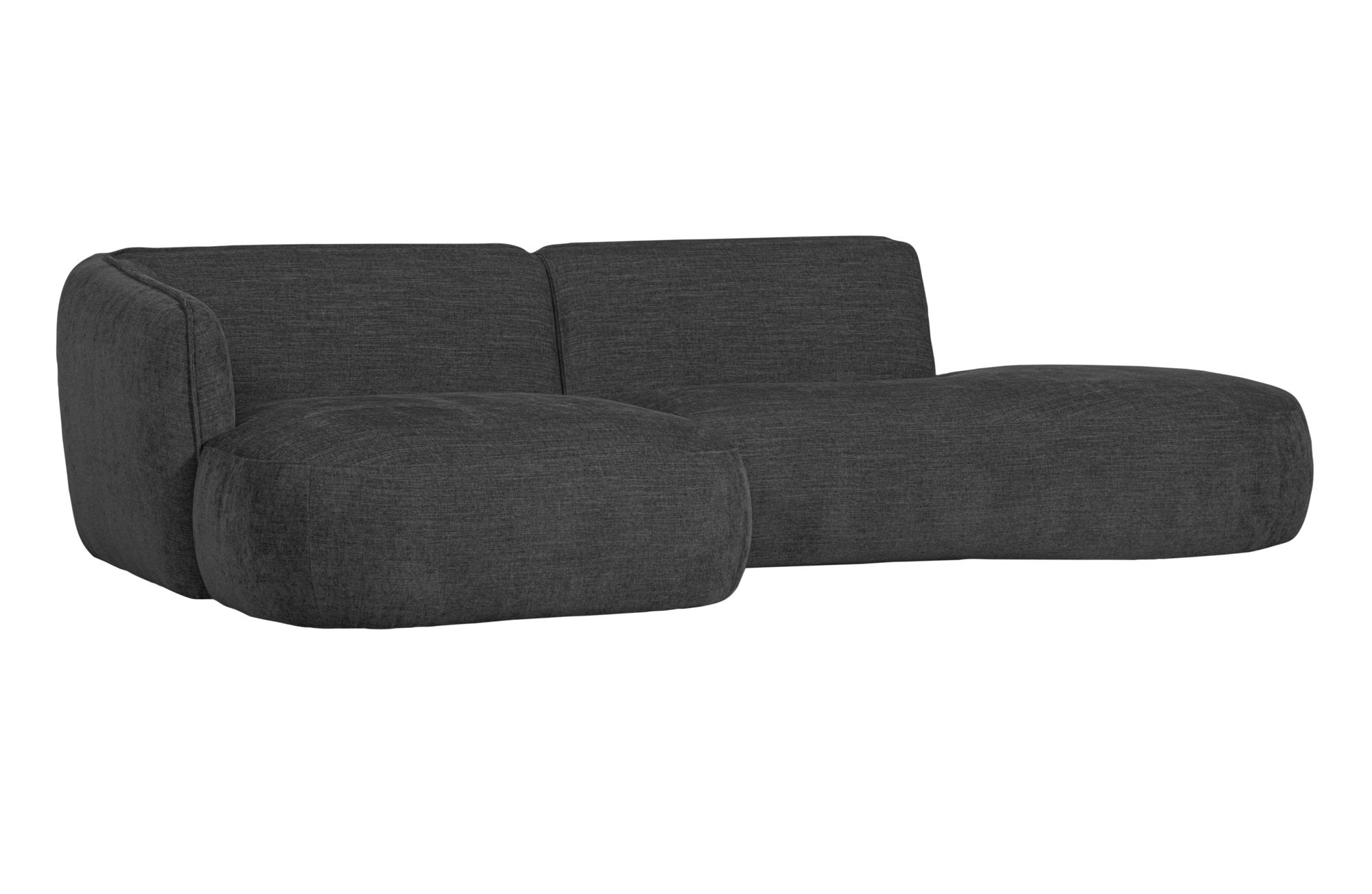 WOOOD Exclusive chaise longue Polly links Polly chaise longue links - Grijs