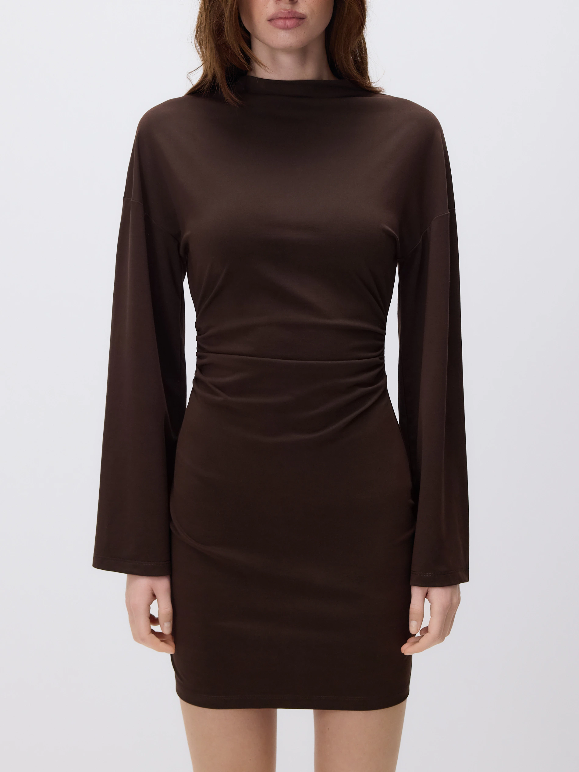 Kleid mit Raffung