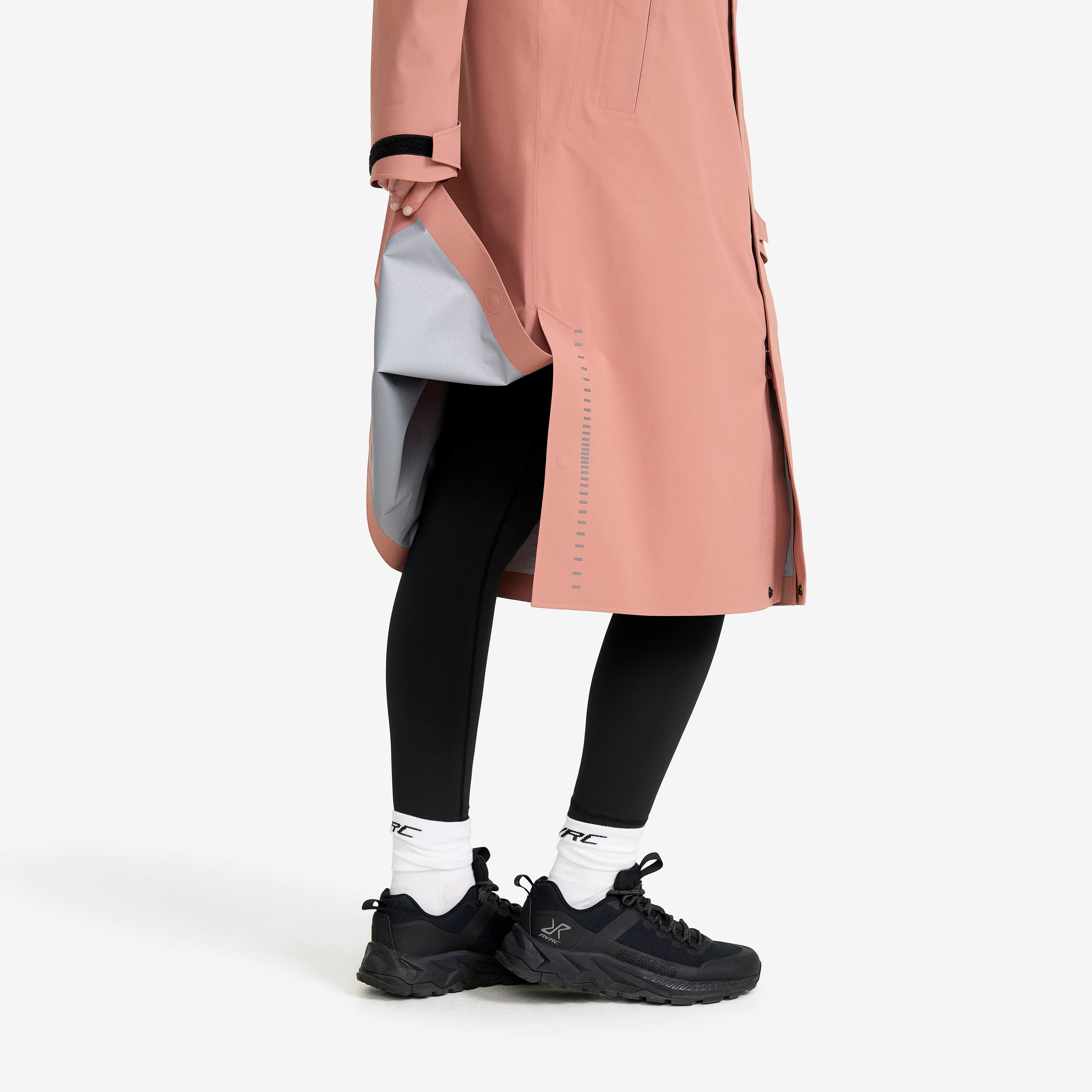 Cloud 3L Long Shell Parka Dame Pink Wood