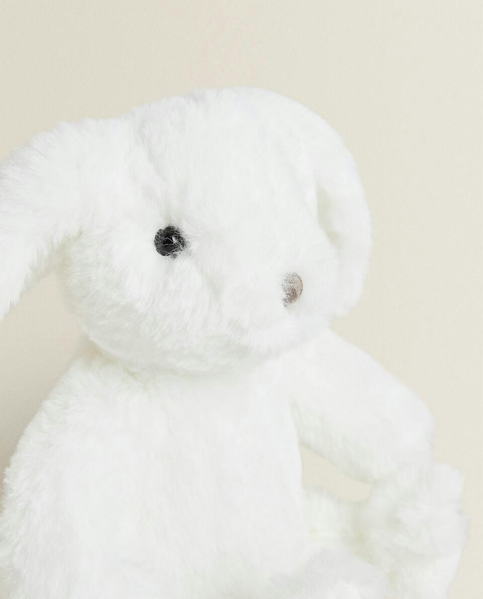 COELHINHO DE PELÚCIA BRANCO INFANTIL