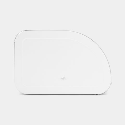 Broodtrommel met schuifdeksel, medium - White