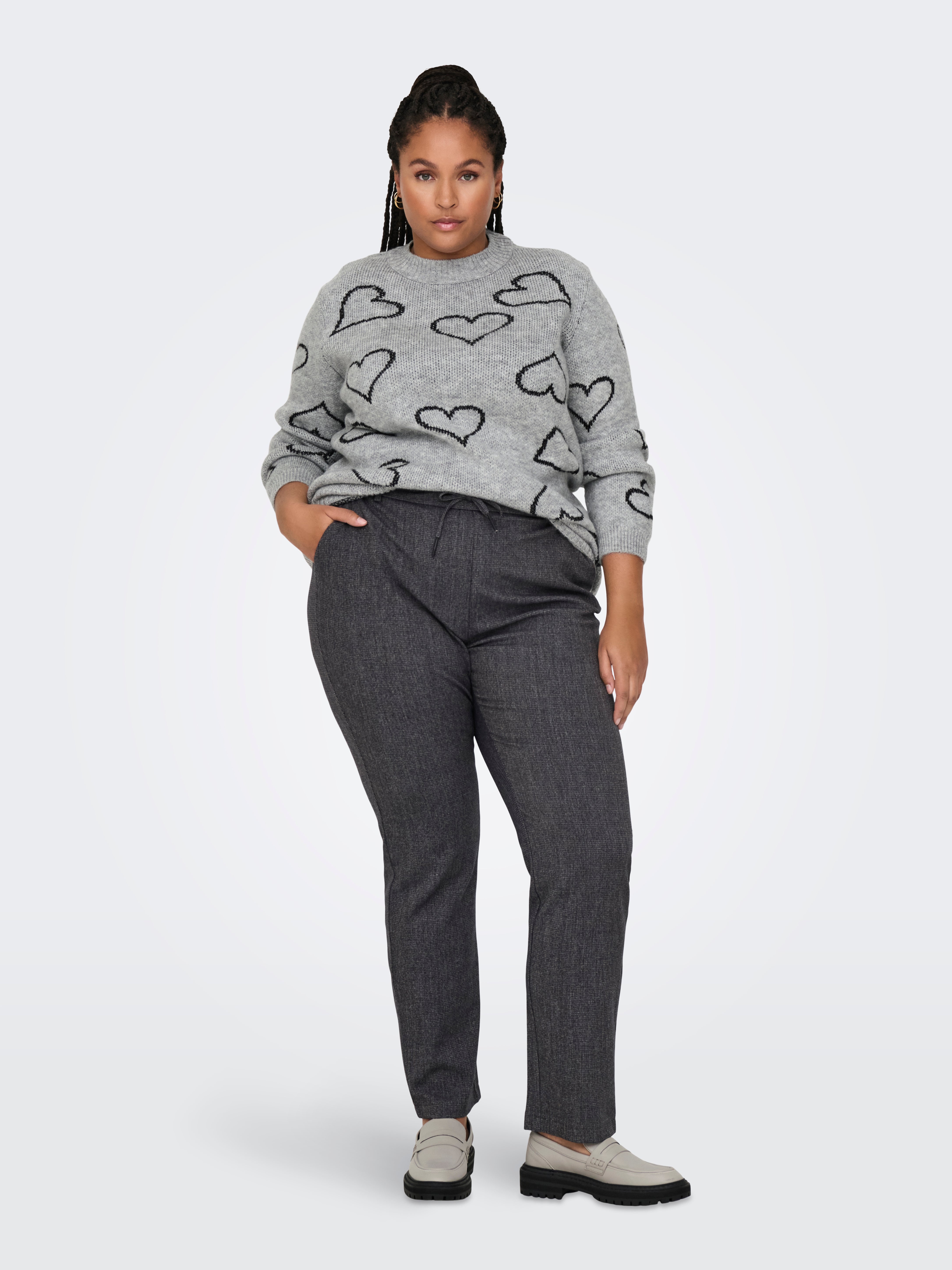 CARHAPPIE Light Grey Melange