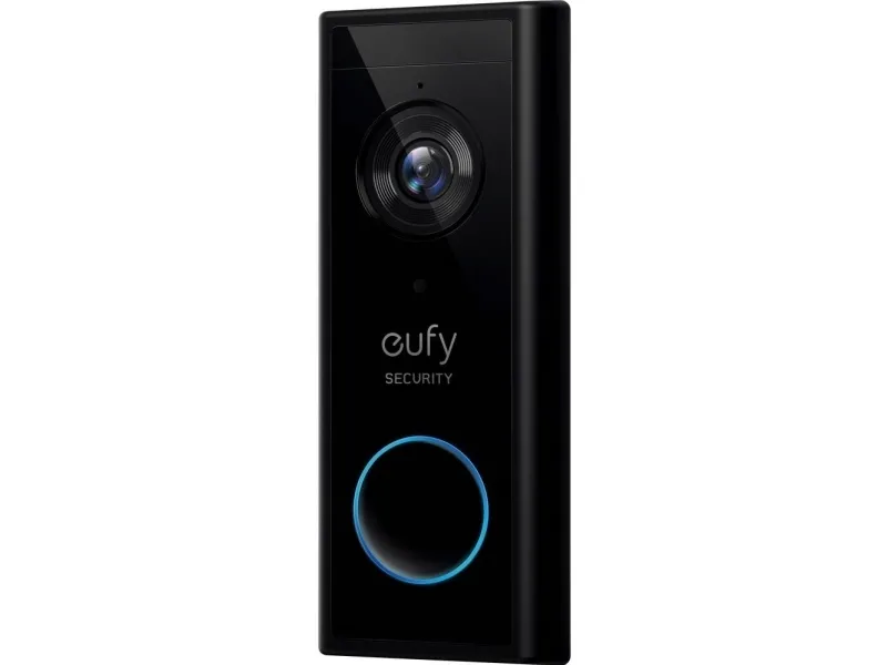 Eufy Security Video Doorbell - Dørklokkesæt - trådløs - Wi-Fi - 2.4 Ghz