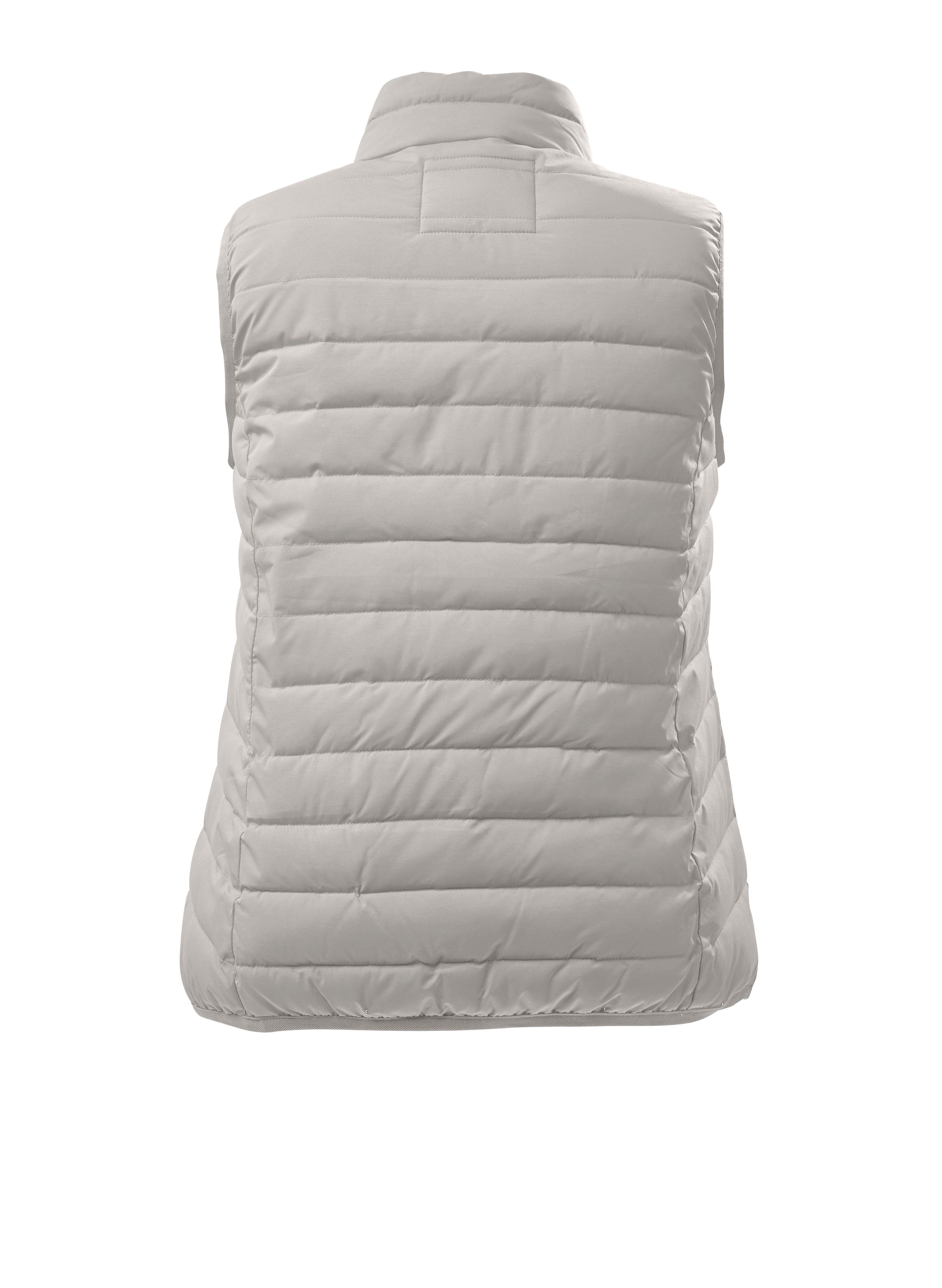 Steppweste mit Stehkragen und 2-Wege-Zipper