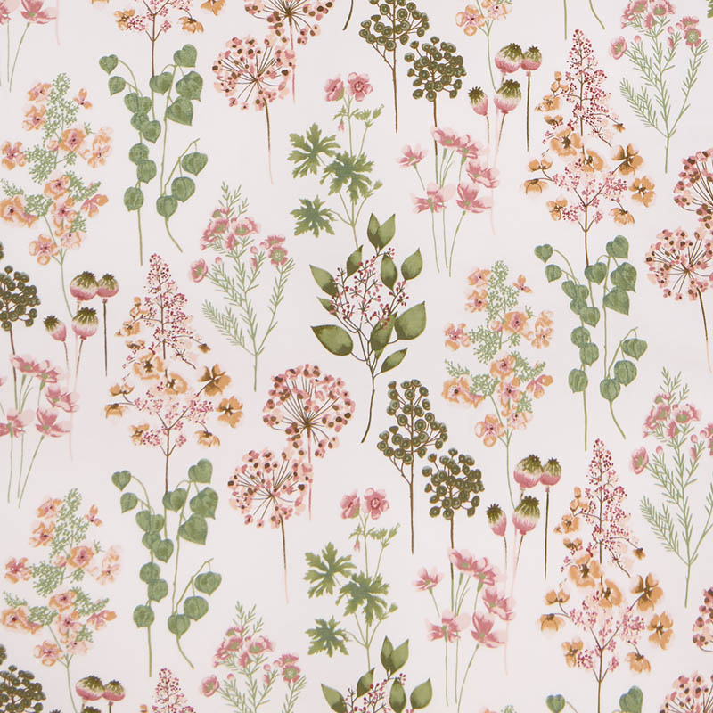 Juni satengsengesett 140x200 rosa