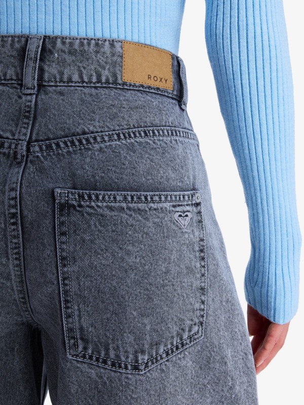 Barreled Babe High Lava Jeans barrel fit Noir Femme