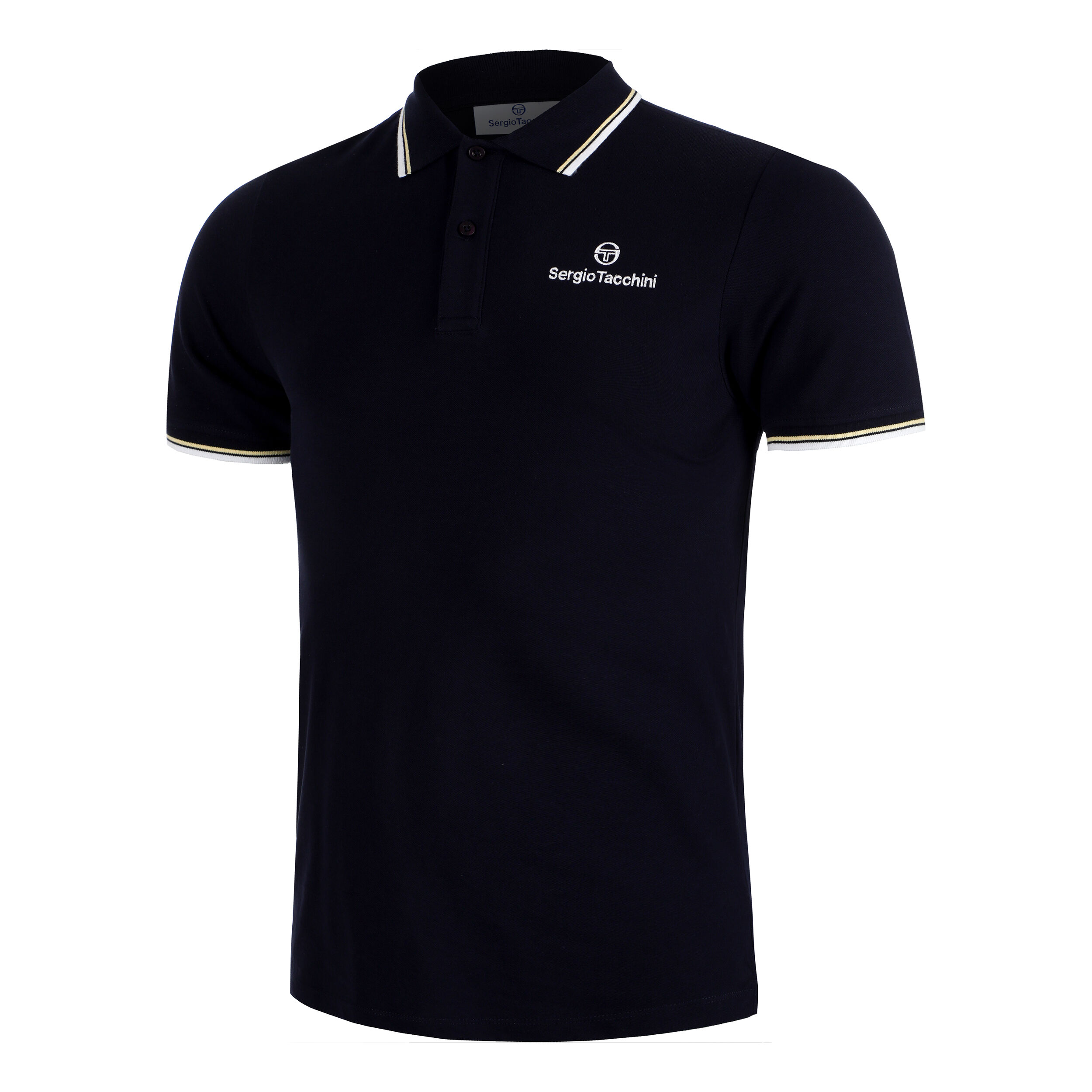 Sergio Tacchini Reed Polo Hommes - Bleu Foncé