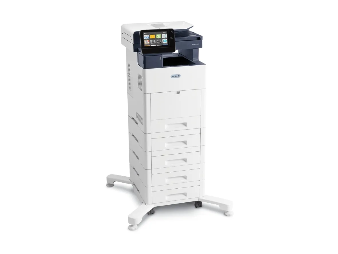 Xerox VersaLink C505/X - Multifunktionsprinter - farve - LED - 216 x 356 mm (original) - A4/Legal (medie) - op til 43 spm (kopiering) - op til 43 spm (udskriver) - 700 ark - 33.6 Kbps - Gigabit LAN, USB vært, NFC, USB 3.0 - Sold