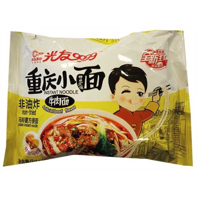Guangyou Instant Noedels Chongqing Rundvlees Smaak 105g