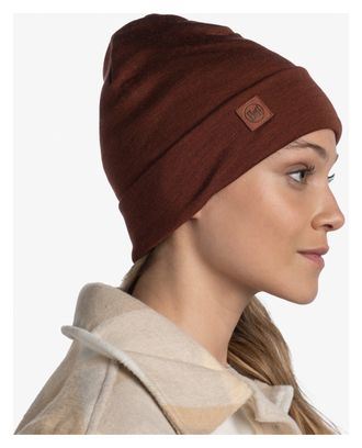 Bonnet Unisexe Buff Merino Heavyweight Bordeaux
