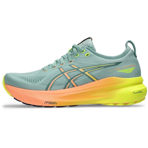 Chaussure running ASICS GEL-KAYANO 31 PARIS LIGHT CELADON/SAFETY YELLOW