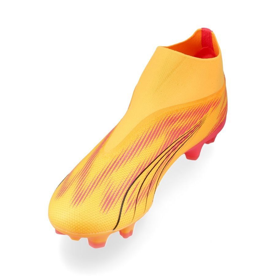 PUMA Ultra Match   Laceless FG/AG Forever Faster - Sun Stream/Noir/Crépuscule