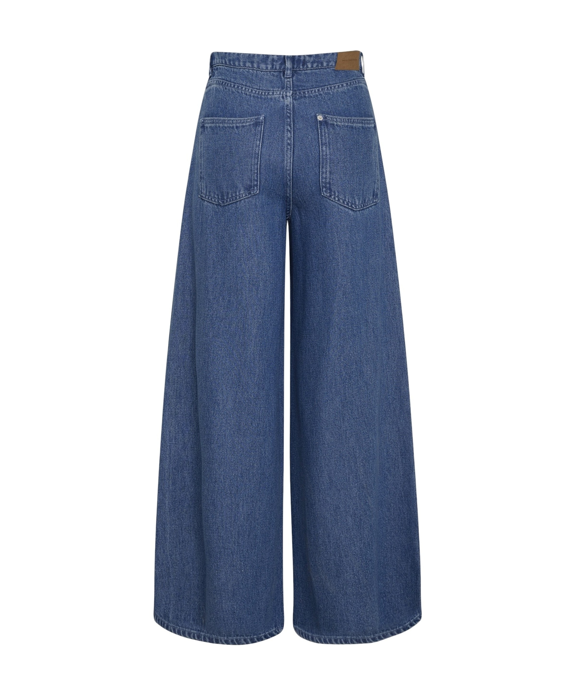 MSCH Copenhagen MSCHAgo Rue Wide Long dames jeans blauw