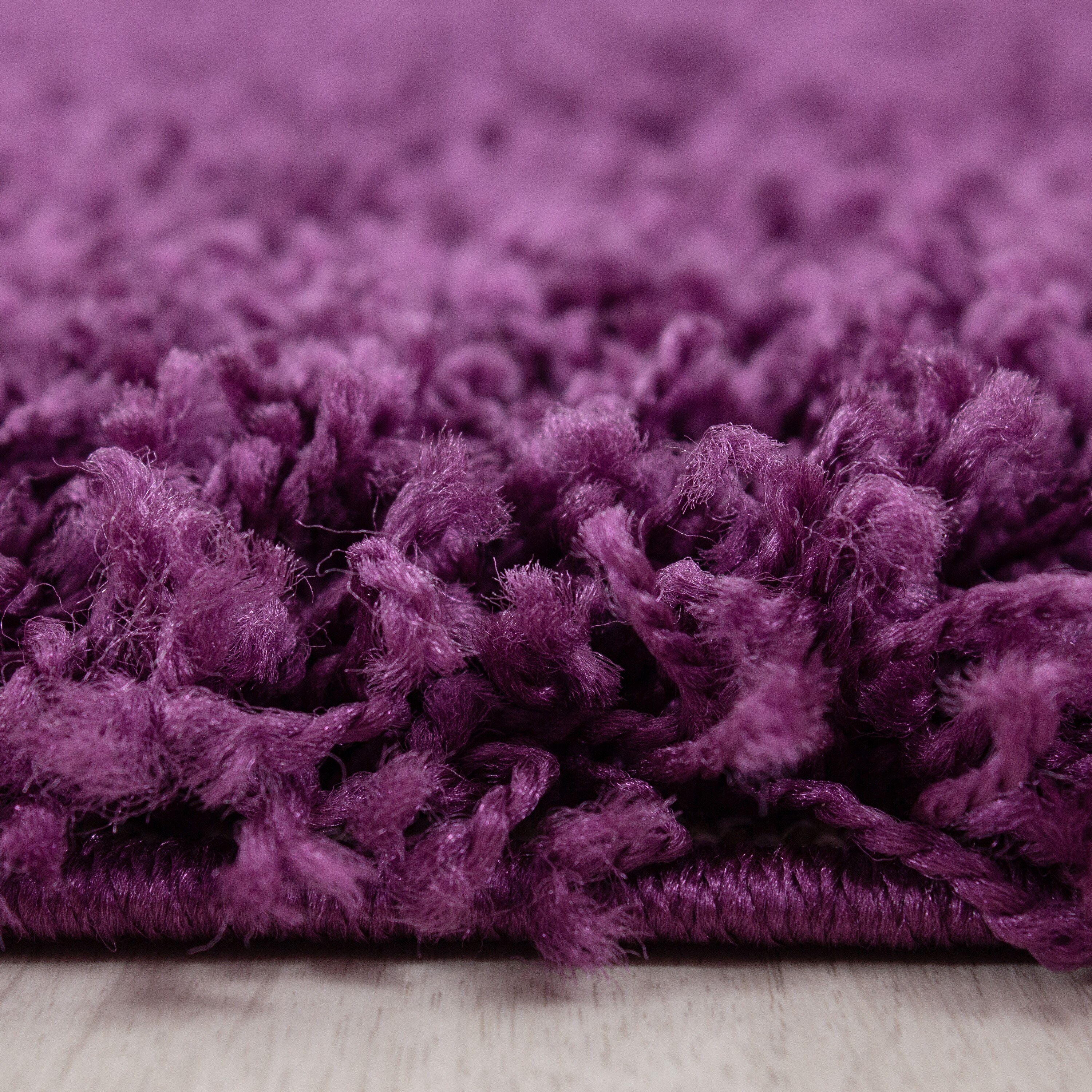 Hochflor Teppich - Gemütlicher Langflor, Pflegeleichter Shaggy Flokati